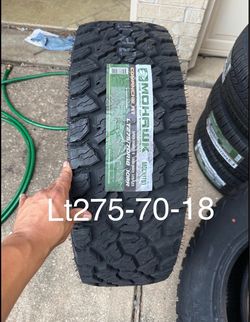 4 new lt275-70-18 at