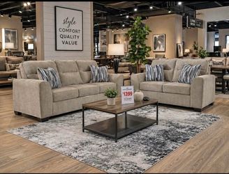Ashley Sofa Or Loveseat Only $399