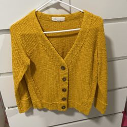 Yellow Cárdigan Two By Vince Camuto