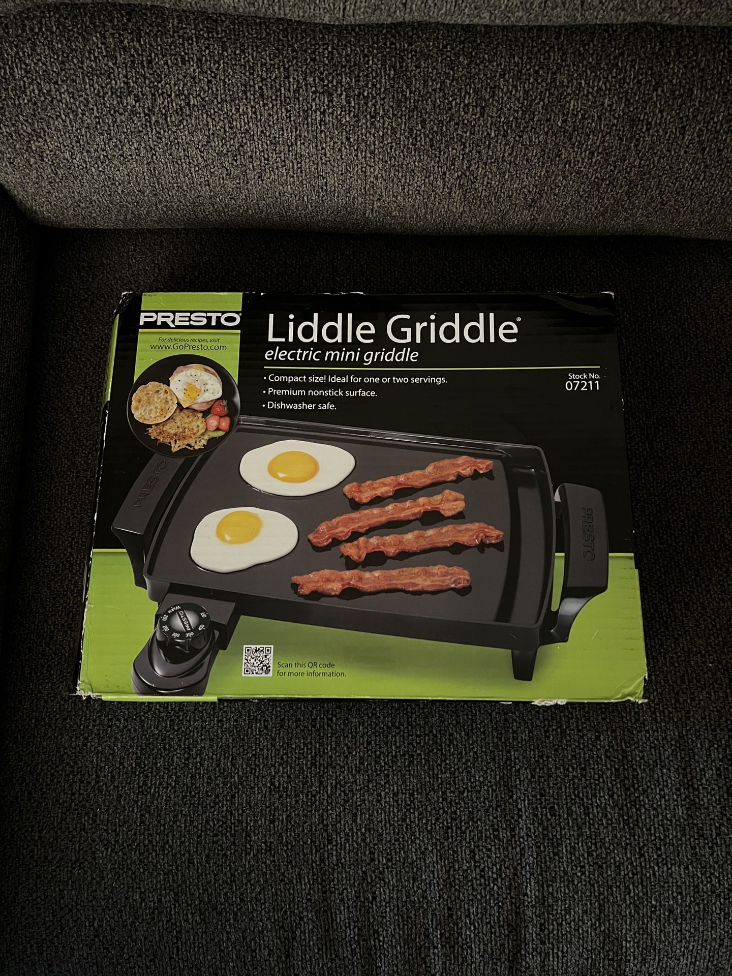 Presto 07211 Liddle Griddle Mini Griddle