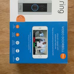 Ring Video Doorbell Pro 1080P Includes 4 Cover Colors and Corner Install Installation Kit