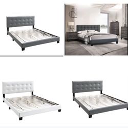Queen  Bed Frame Not Not Including Mattress 