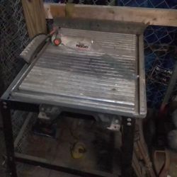Wet Tile Saw