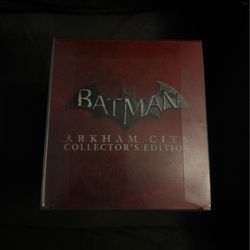 BATMAN Arkham City and Arkham Asylum Collectors Edition
