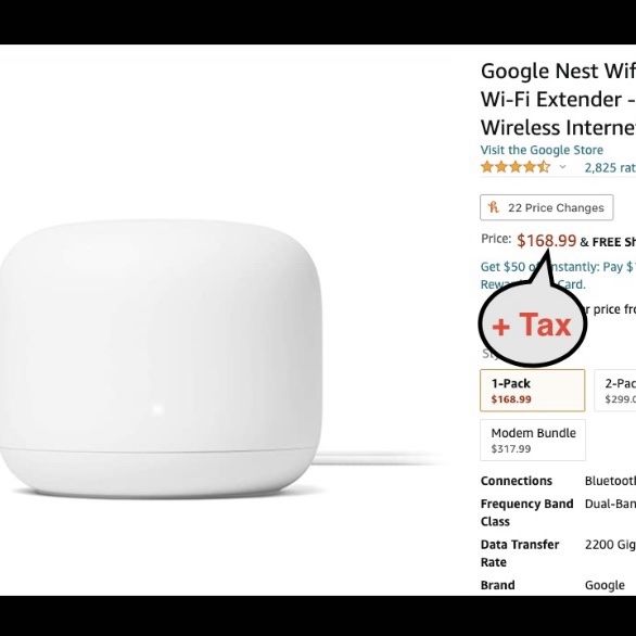 Google Nest Wifi - Home Wi-Fi System - Wi-Fi Extender - Mesh Router for Wireless Internet