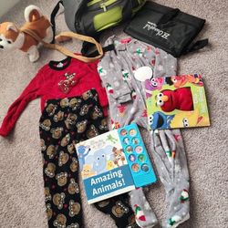 Baby Diaper Bag, Toys And Clothes