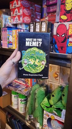 Rick and Morty Sealed Card Game What Do You Meme? (And many more to choose from!)