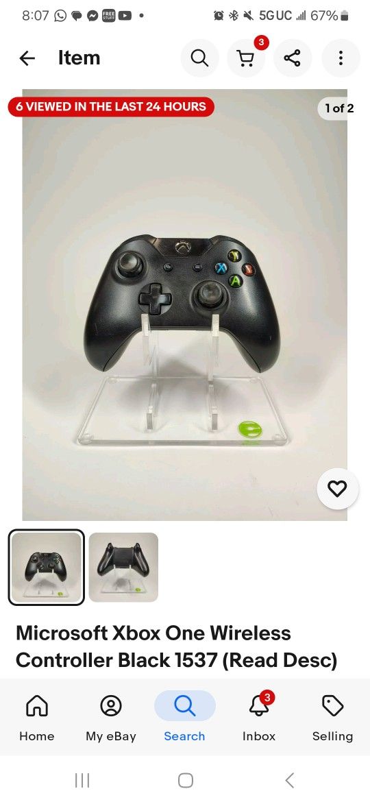 Wanted xbox one controller