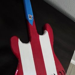Puerto Rico Gitar Key Holder Handmade