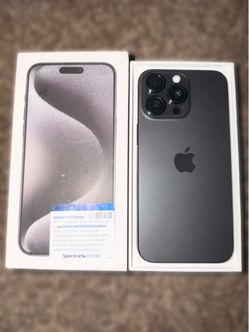 iPhone 15 pro max unlocked 265 gb