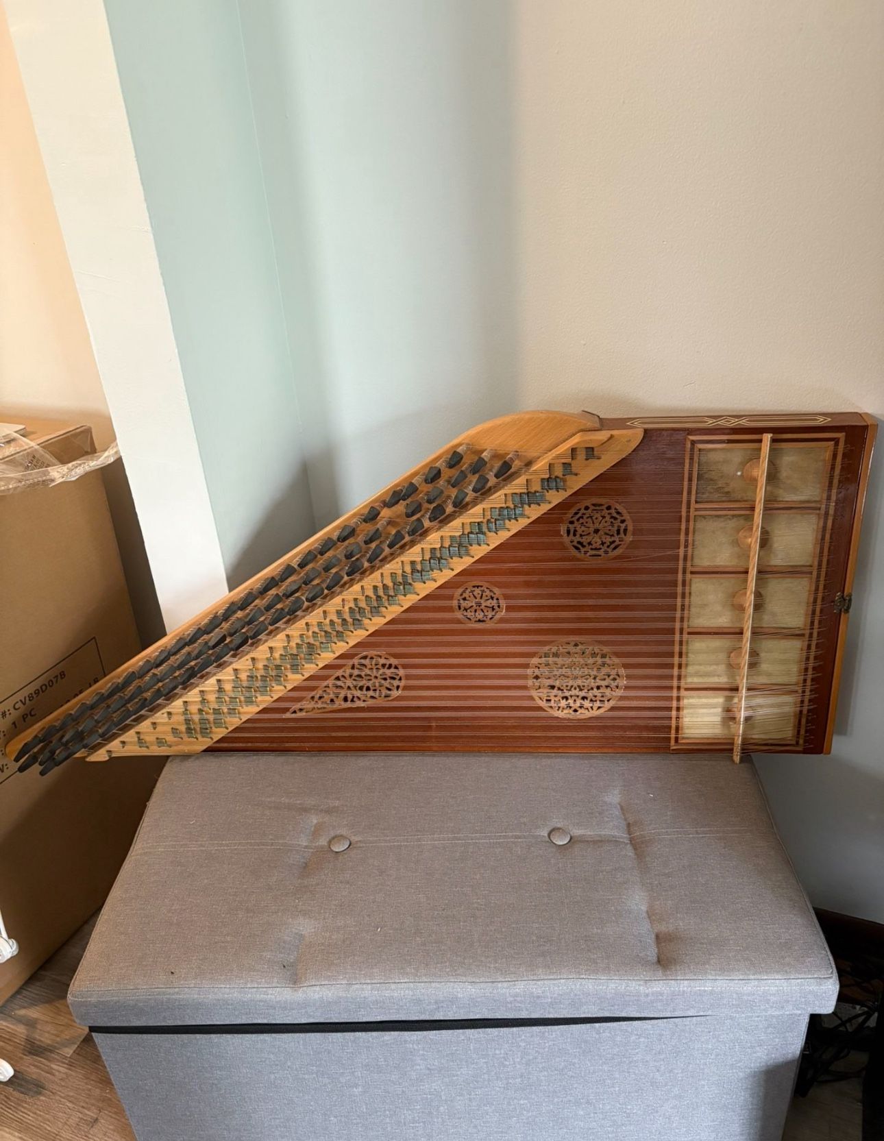 Arabic Qanun – Traditional Middle Eastern String Instrument