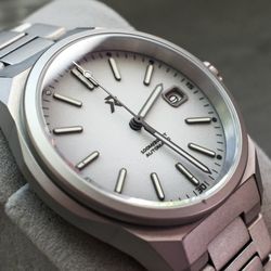 RZE Resolute - Alpine White Ultrahex Titanium Field Watch