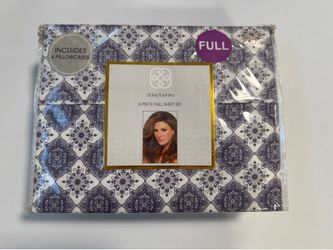 Daisy Fuentes 6-Piece Full Sheet Set – New in Package