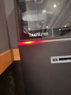Touch tunes juke box