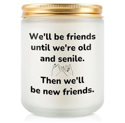 Lavender Scented Friend Candle 
