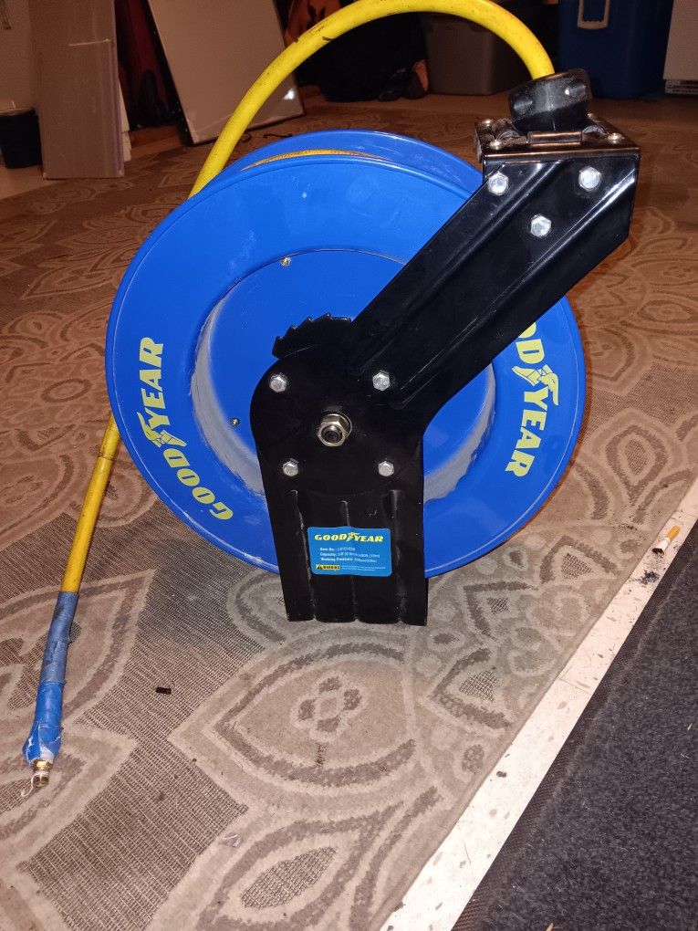 Air Hose Reel With Hose