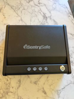 SentrySafe QAP1E Digital Handgun Safe – Compact Keypad Lockbox