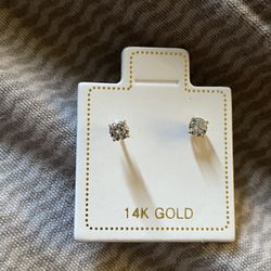 14K Gold Earrings Real Gold