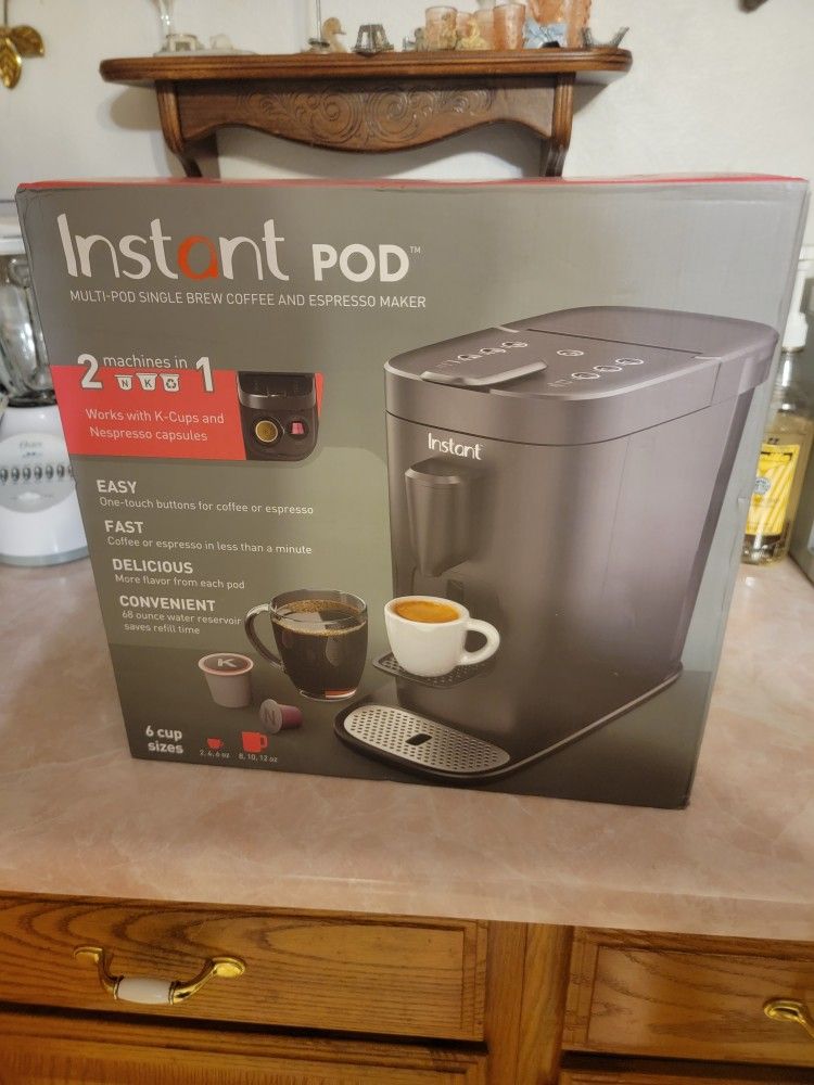 Instant Pod 2 In 1 Coffee And Espresso 