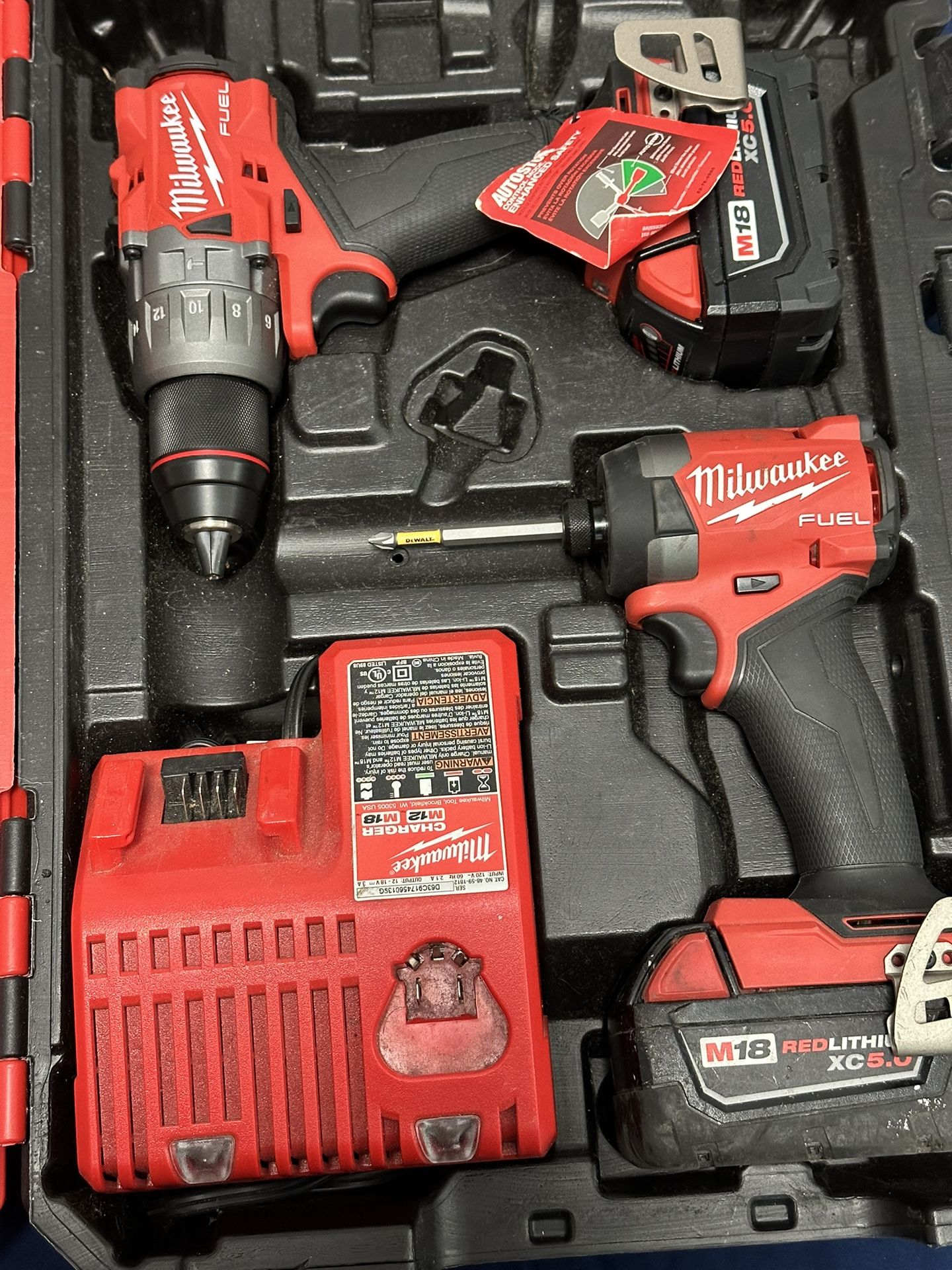 Drill Impact Milwaukee Fuel Auto Stop