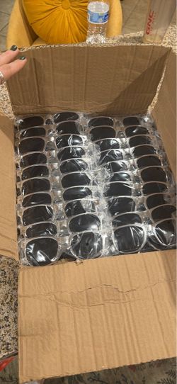 100 pairs of sunglasses for $50