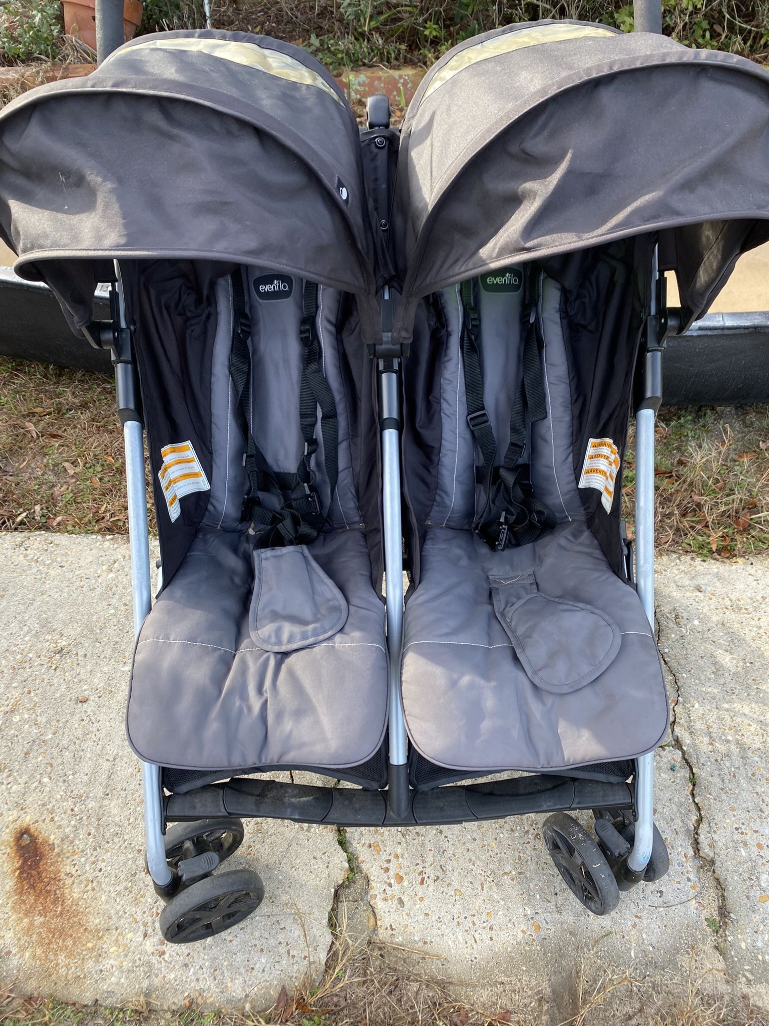 Double Seat Stroller 