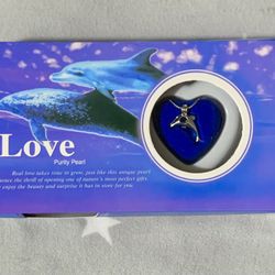 NEW-Love Purity Wish Pearl Kit - Harvest Your Own Pearl from a real freshwater Oyster, Comes with Silver Plated Necklace