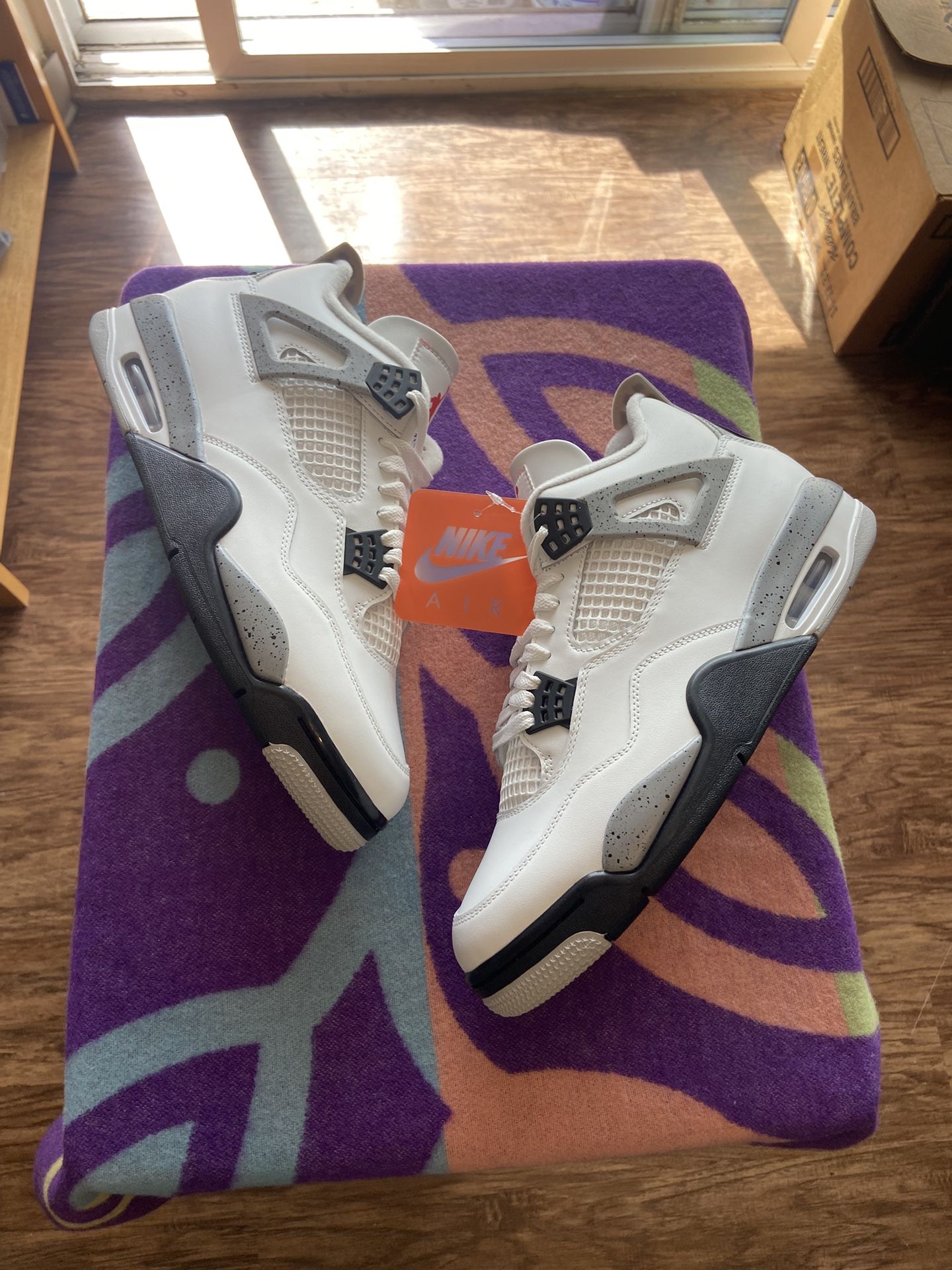Jordan 4 White Cement (2025) New 10.5M