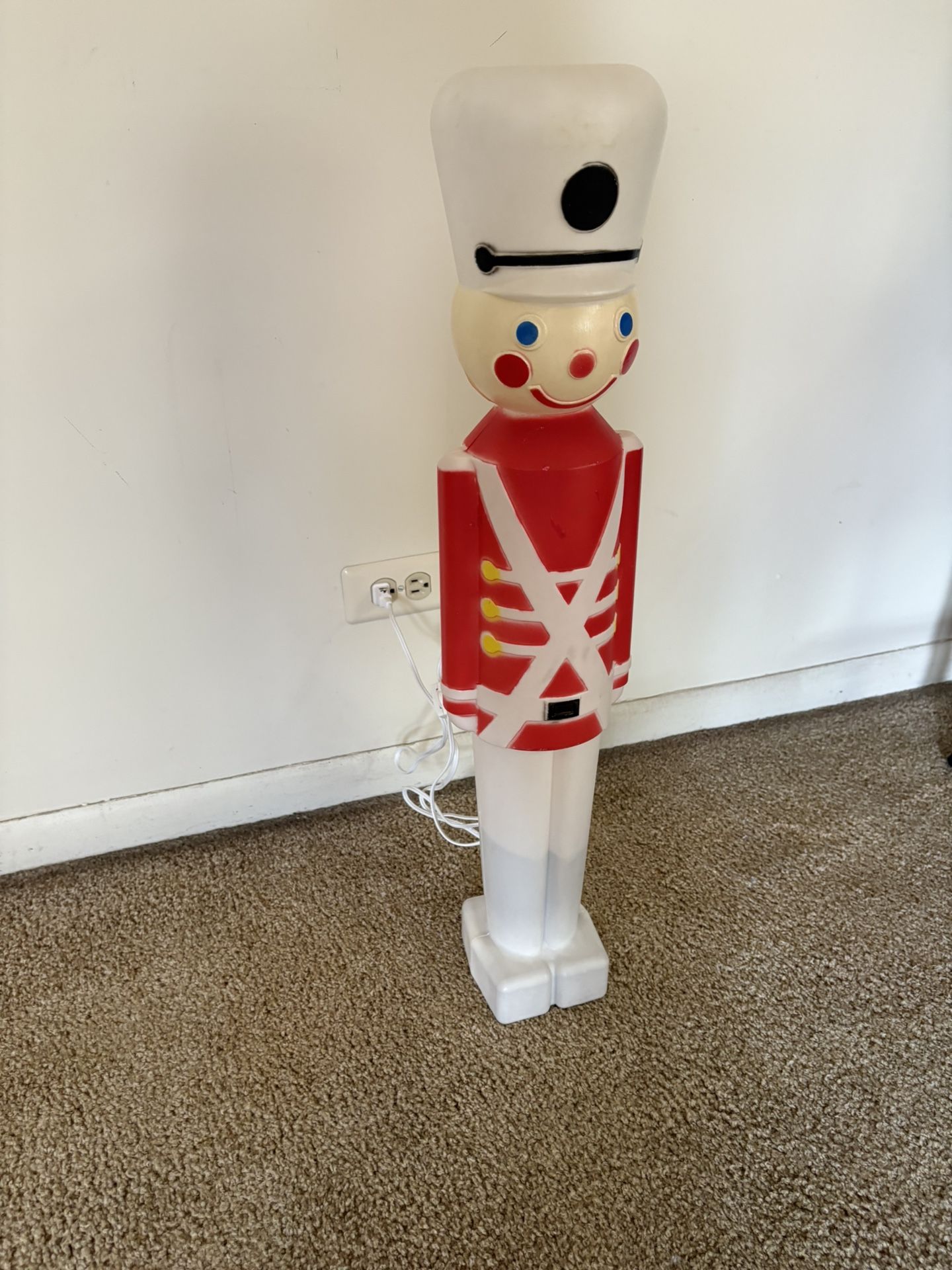 Nutcracker Toy Soldier Blowmold