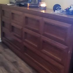 FREE Solid Wood 6 Drawer Dresser