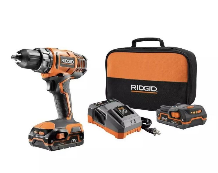 Ridgid R860052K 18-Volt Compact Drill/Driver Kit