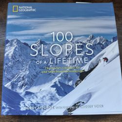 National Geographic Snowboard Coffee table Book