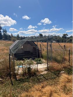 Large Outdoor Chicken Enclosure