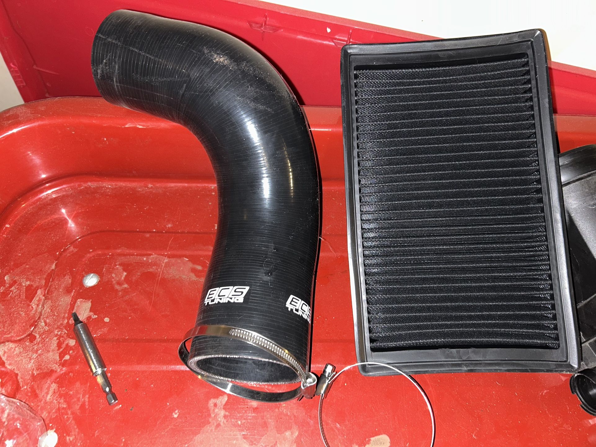 VW GTI/GLI/Golf EA888 ECS Intake hose & Drop-in Filter