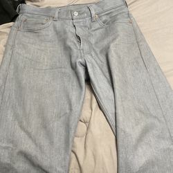 Gray 501s size w30 L30