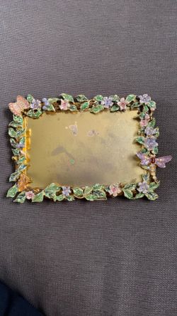Argento SC enameled brass picture frame