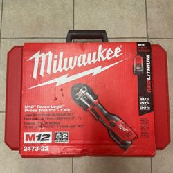 Milwaukee 2473-22 M12 Force Logic Press Tool Kit w/Jaws