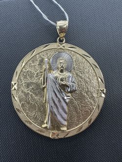 10k St. Jude Pendant 