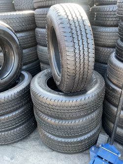 LT275/70/18 continental Semi New All Four 95% tread life