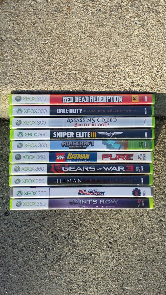 Xbox 360 Lot Games 11 Great Titles LOOK