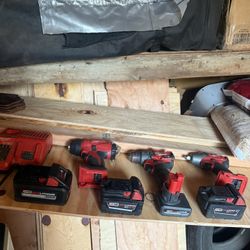 Milwaukee tools and Batteries 