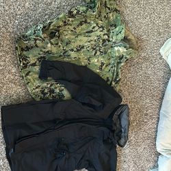 Navy Parkas