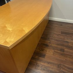Desk And File Cabinet 