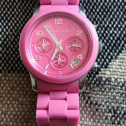 Michael Kors Watch Pink