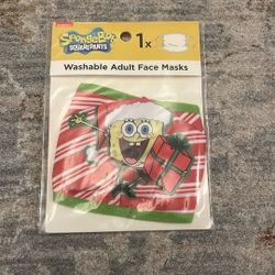 Washable SpongeBob SquarePants Adult Face Masks