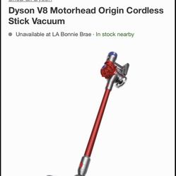 Vaccum Dyson V8