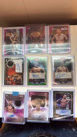 UFC cards