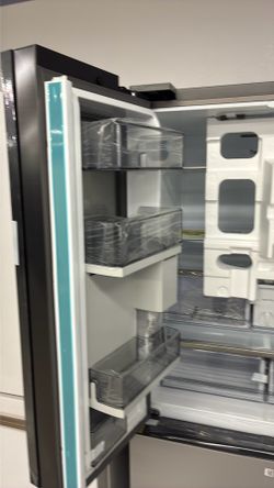 French Door Refrigerator Dark Stainless Steel