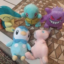Brand New Pokemon Plushies15 Each