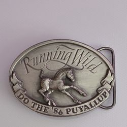 4  Commemorative  Puyallup Fair "Do the Puyallup" Belt Buckles